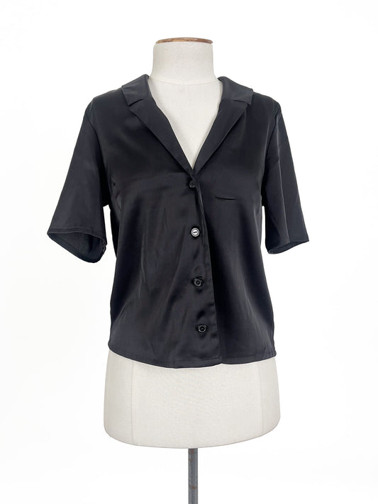 H&M | Black Workwear Top | Size 6