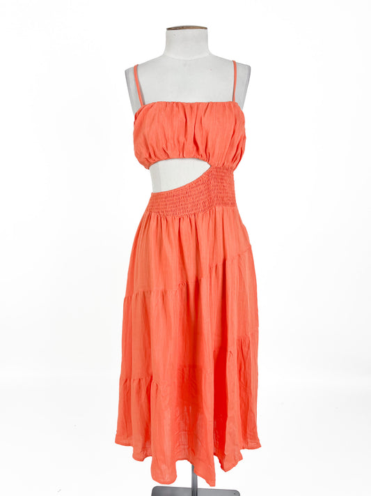 Morning Mist | Orange Dress | Size 8