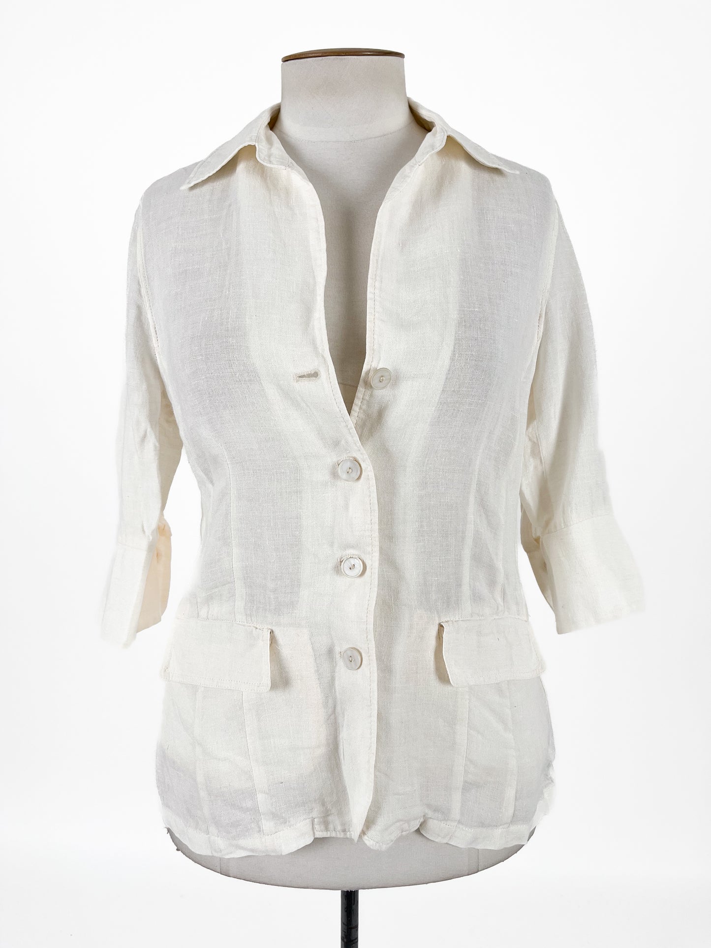 Hammer | White Casual/Workwear Top | Size M