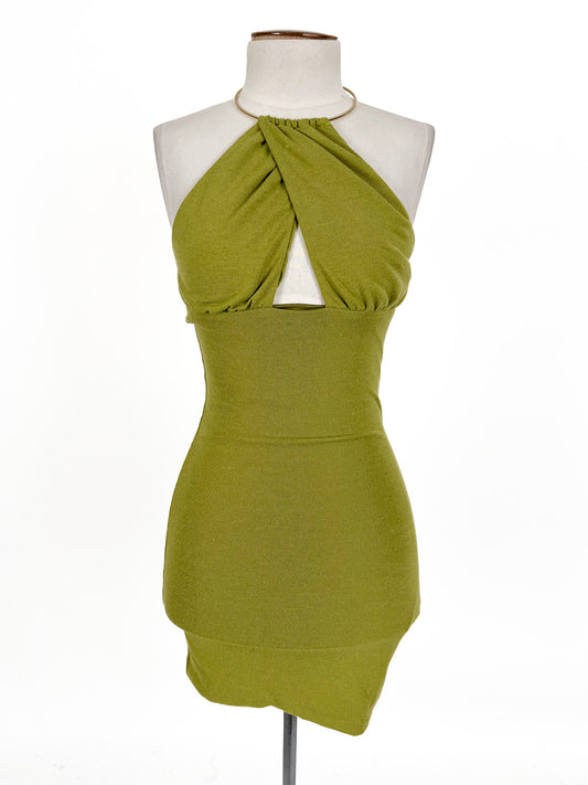 Polly | Green Cocktail Dress | Size 6