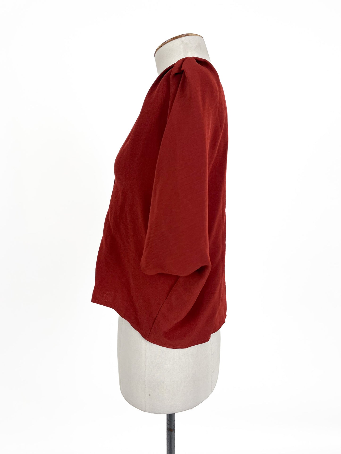 Topshop | Orange Casual/Workwear Top | Size 8
