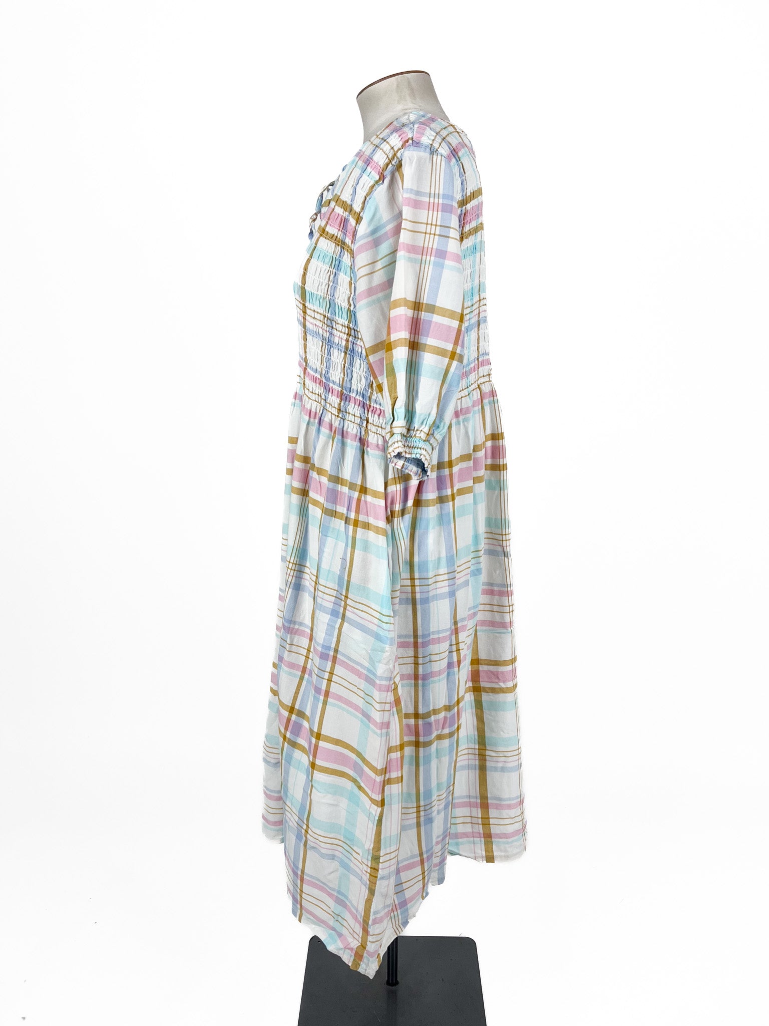 Elm - White & Multicoloured Maxi Dress (Size 16)