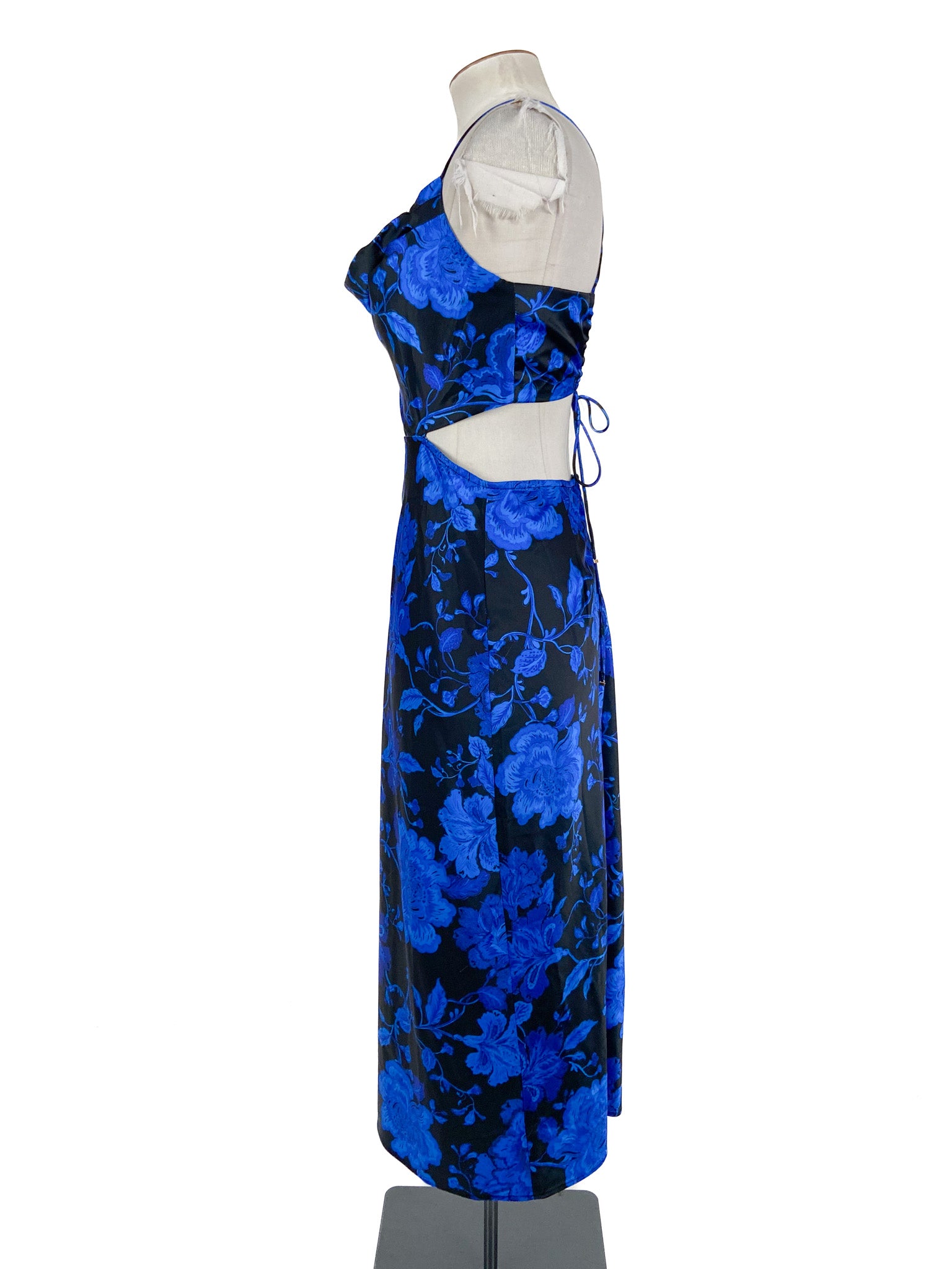 Runaway the Label - Blue Maxi Dress (Size L)
