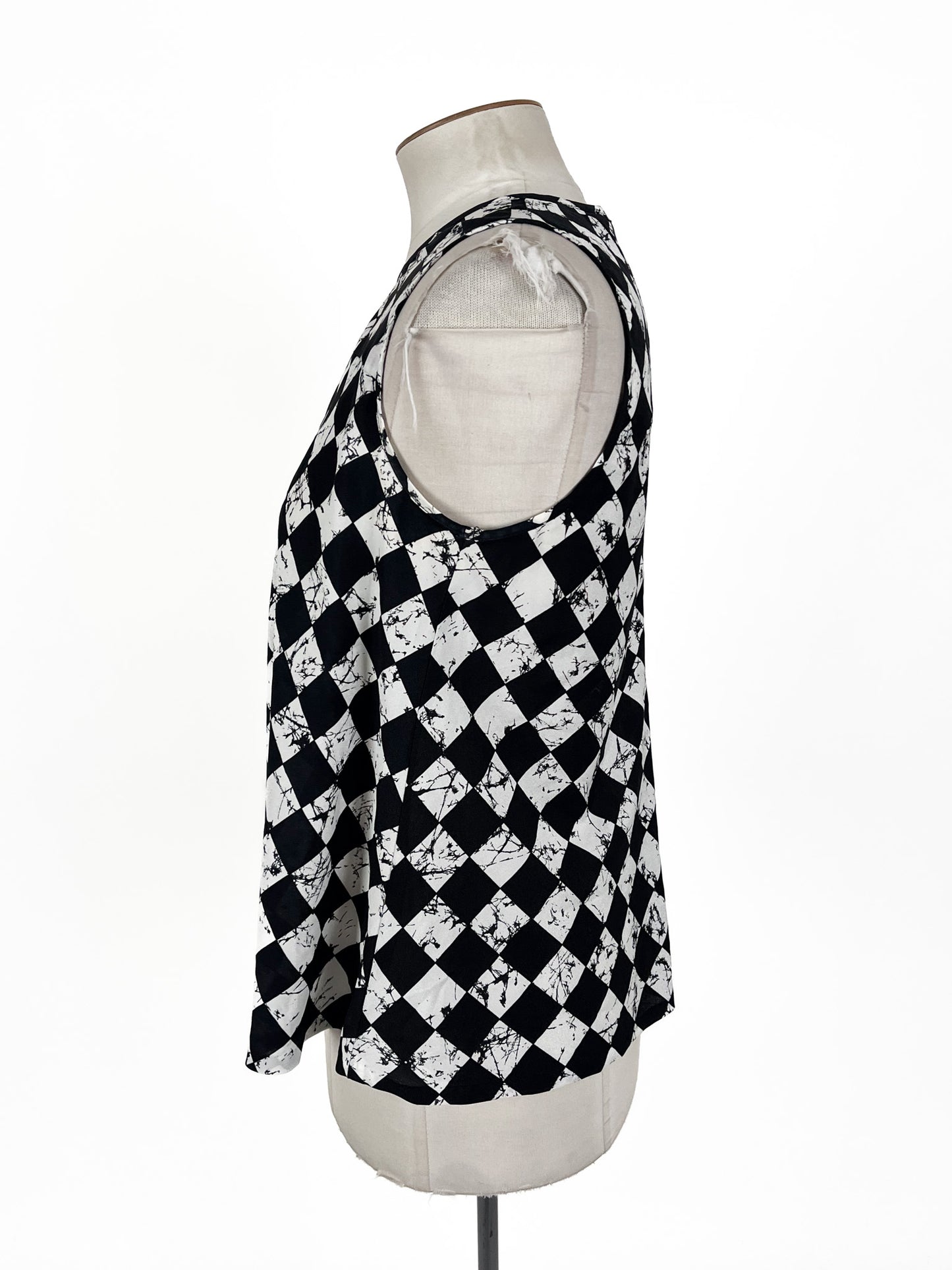 CUE - Black Tank Top (Size 14)