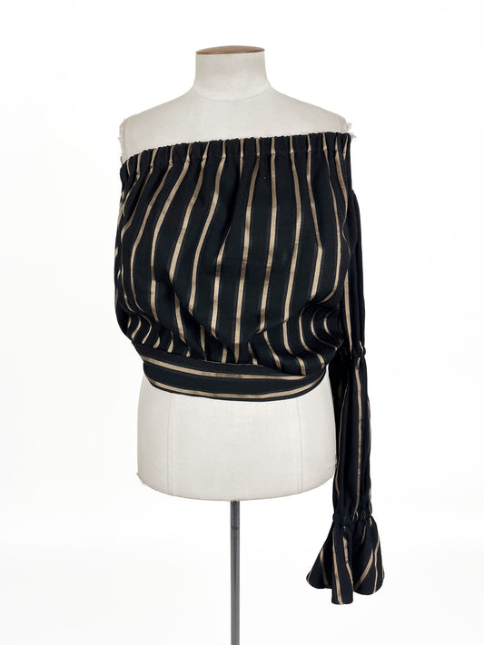 One Teaspoon | Black Casual Top | Size M