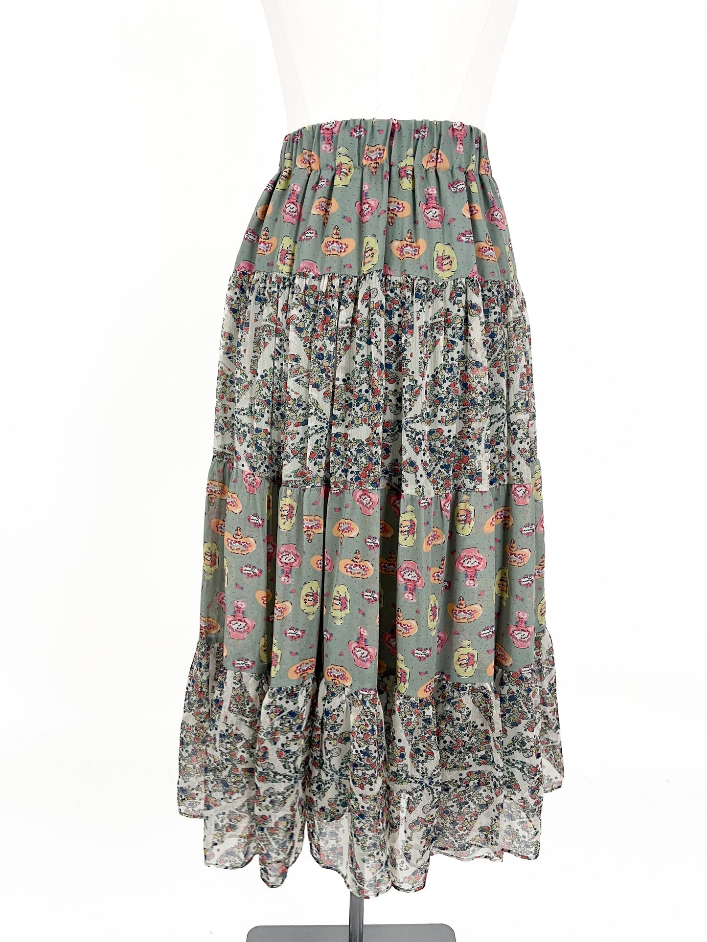Ochirly | Green Casual Skirt | Size XS
