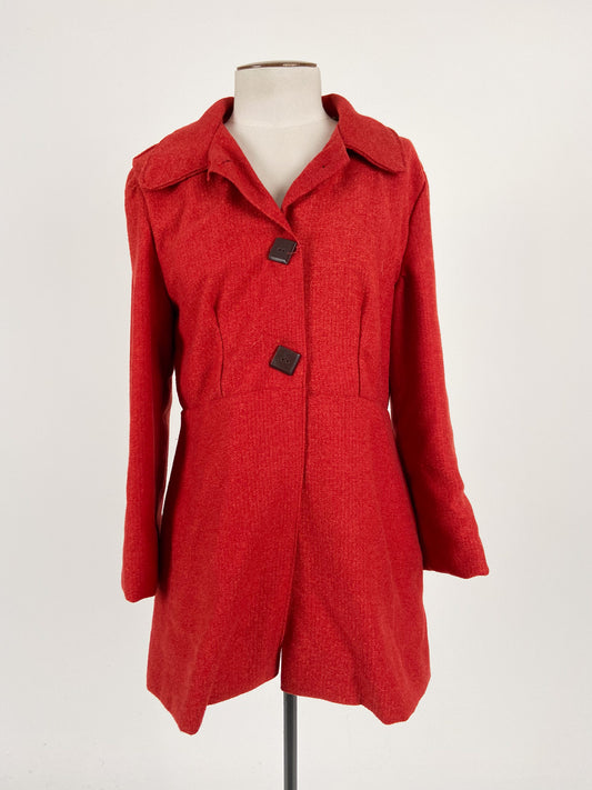 Unknown Brand | Red Casual/Workwear Coat | Size S