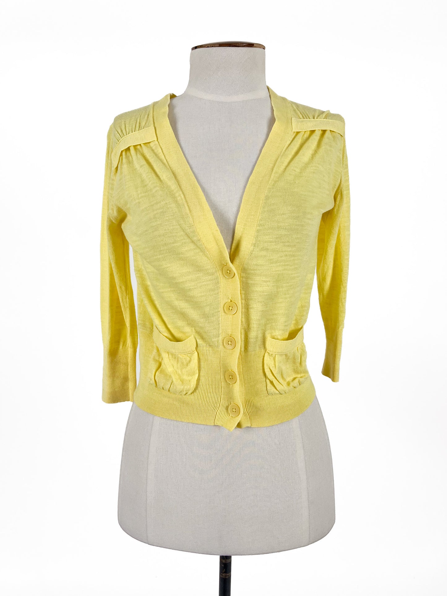 Country Road | Yellow Casual Top | Size S