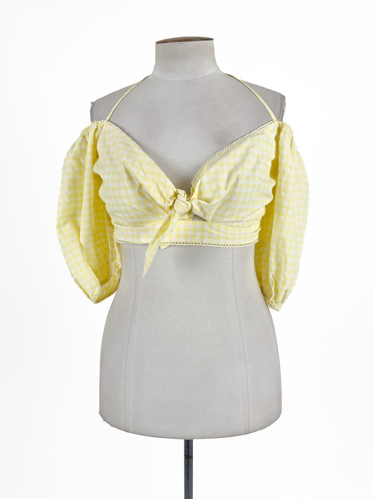 Tigerlily | Yellow Casual Top | Size 14
