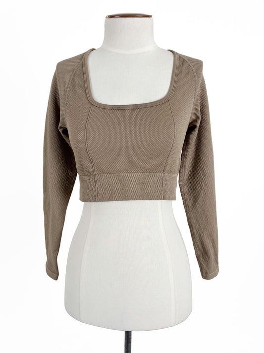 Aim'n | Brown Casual Activewear Top | Size S