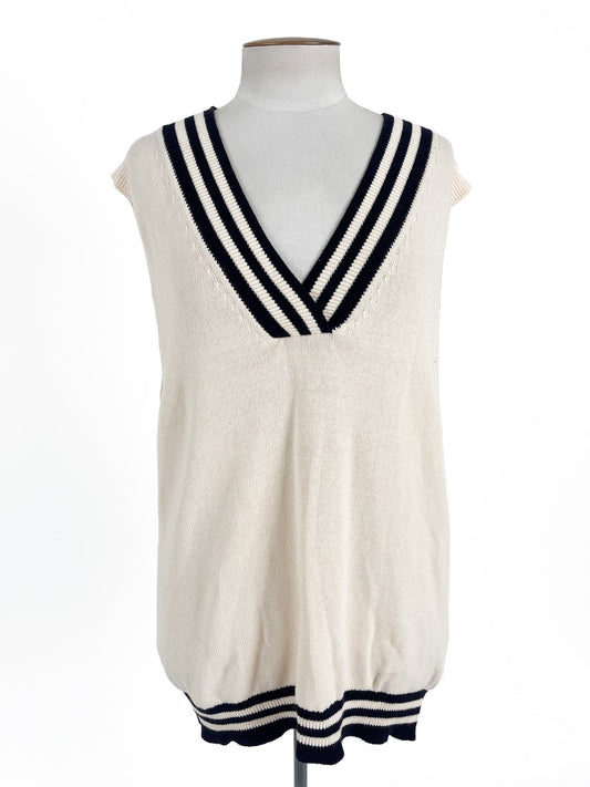 The Upside | Beige Casual Jumper | Size M