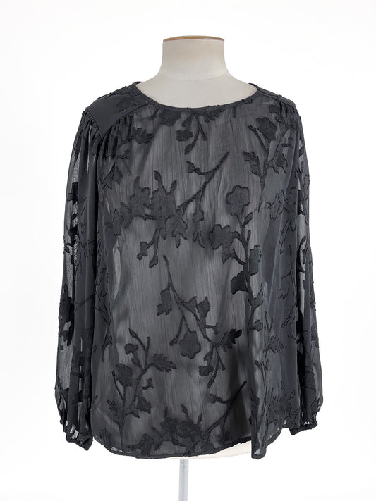 Pagani | Black Casual Top | Size 16