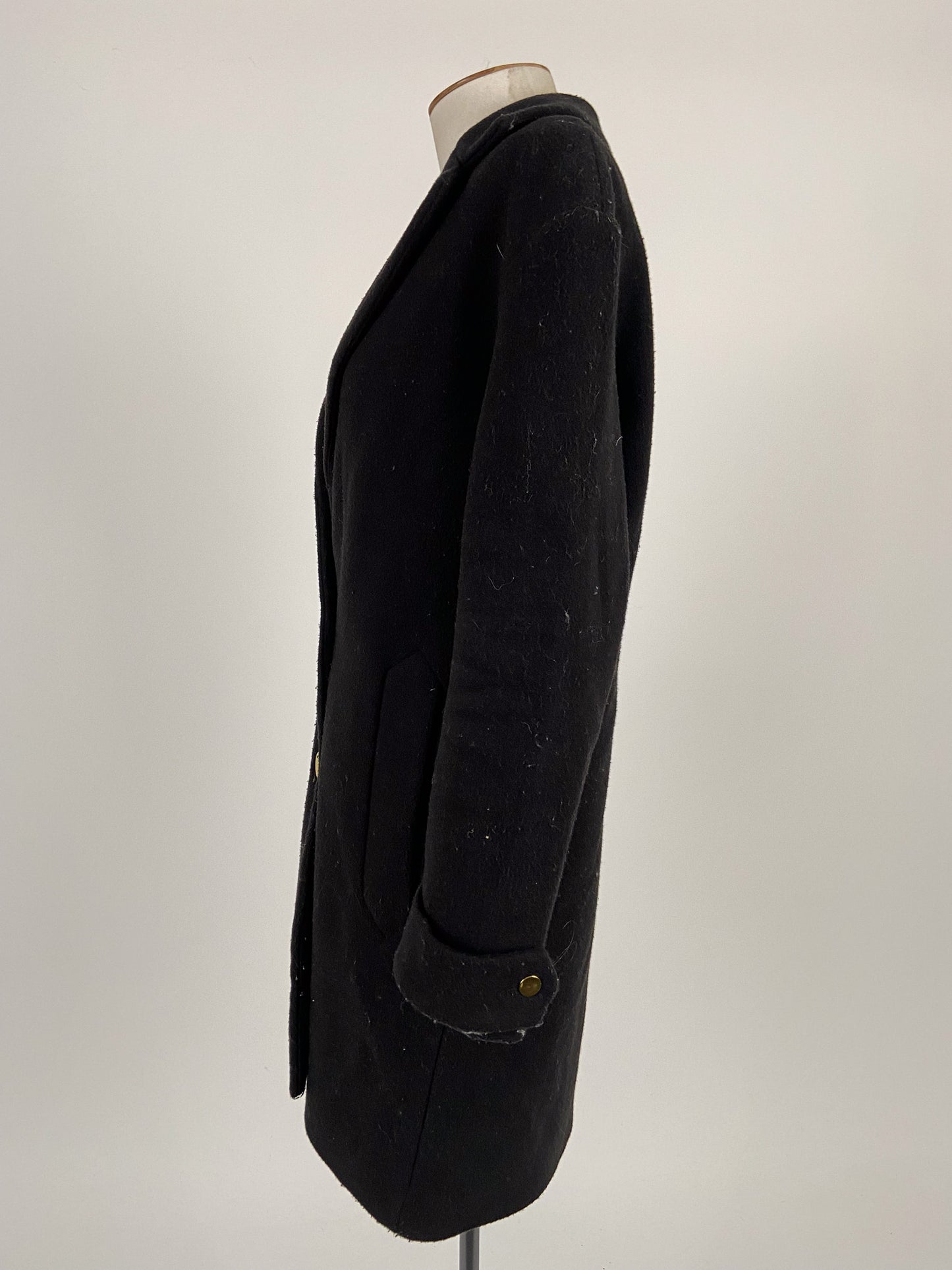 Ruby | Black Casual Coat | Size 6