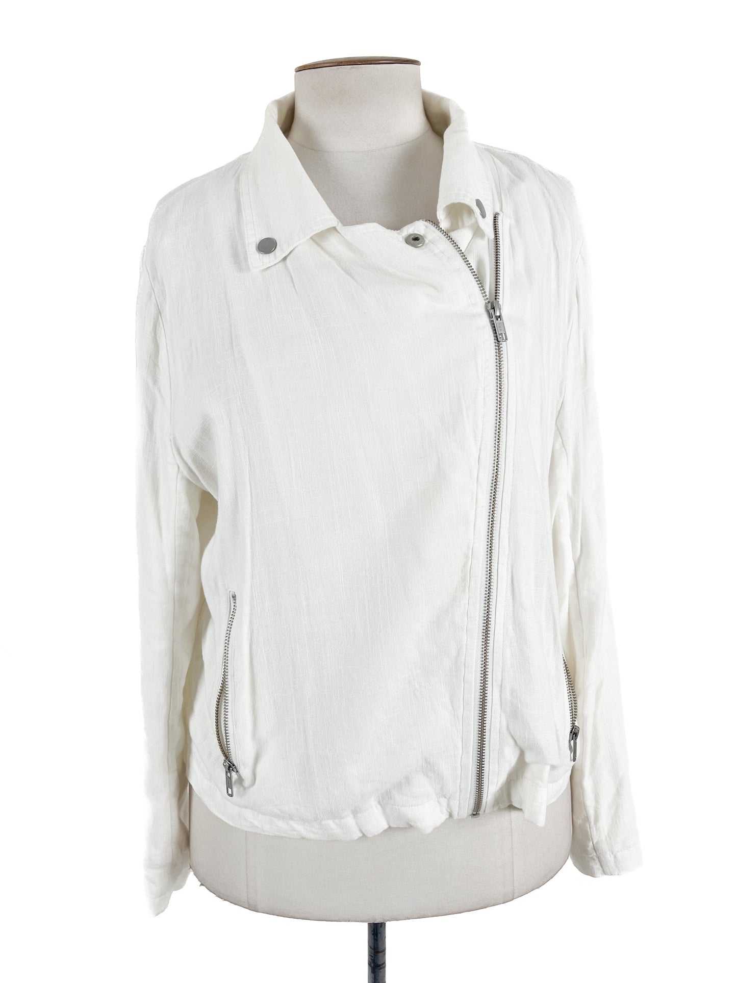 Max | White Casual Jacket | Size 16