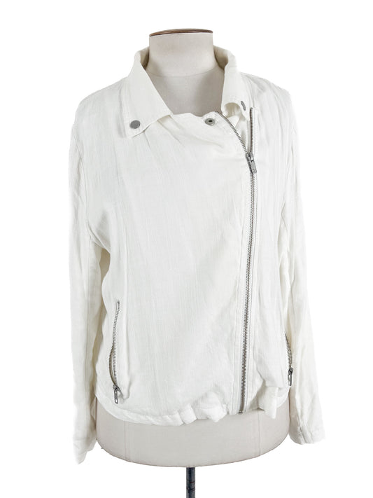 Max | White Casual Jacket | Size 16