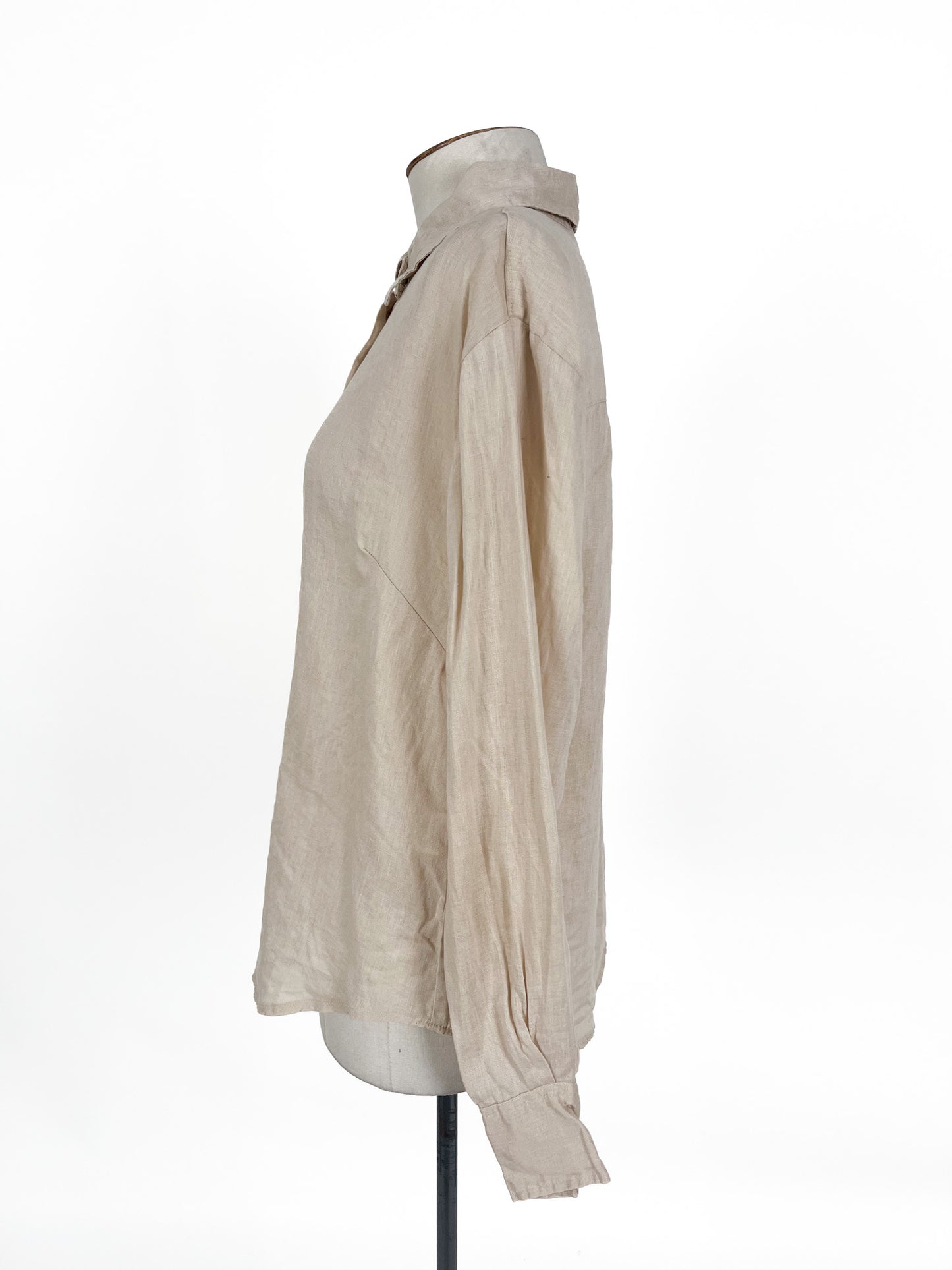 Atmos & Here | Beige Casual Top | Size 6