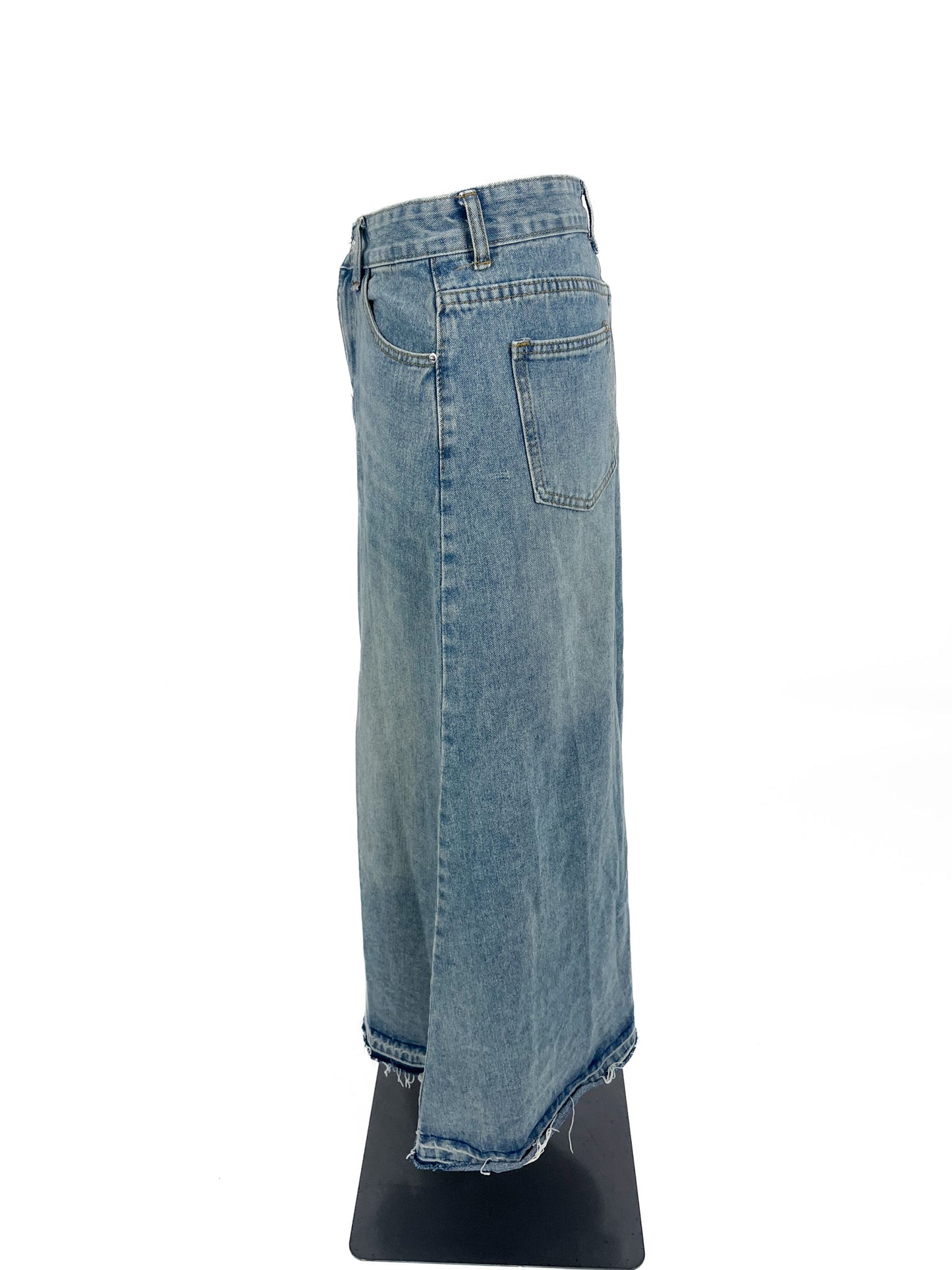 Unknown Brand - Blue Denim Skirt (Size S)