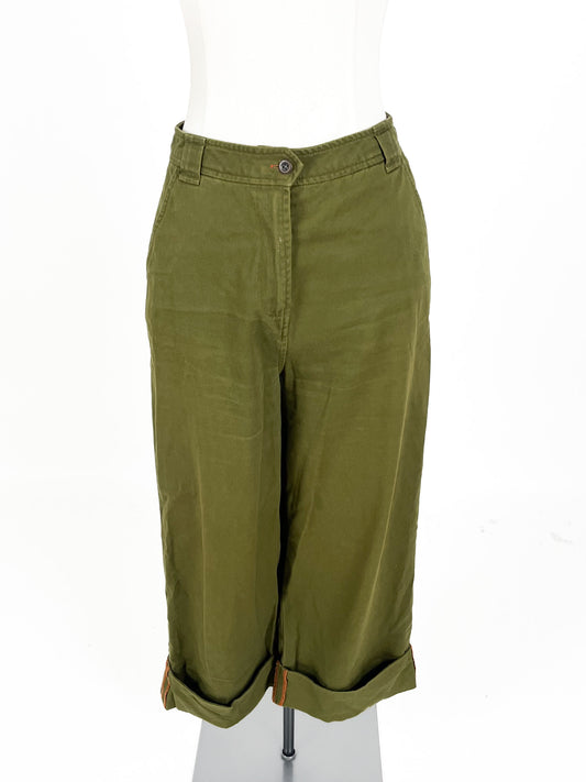 ASOS | Green Cropped Pants | Size 6