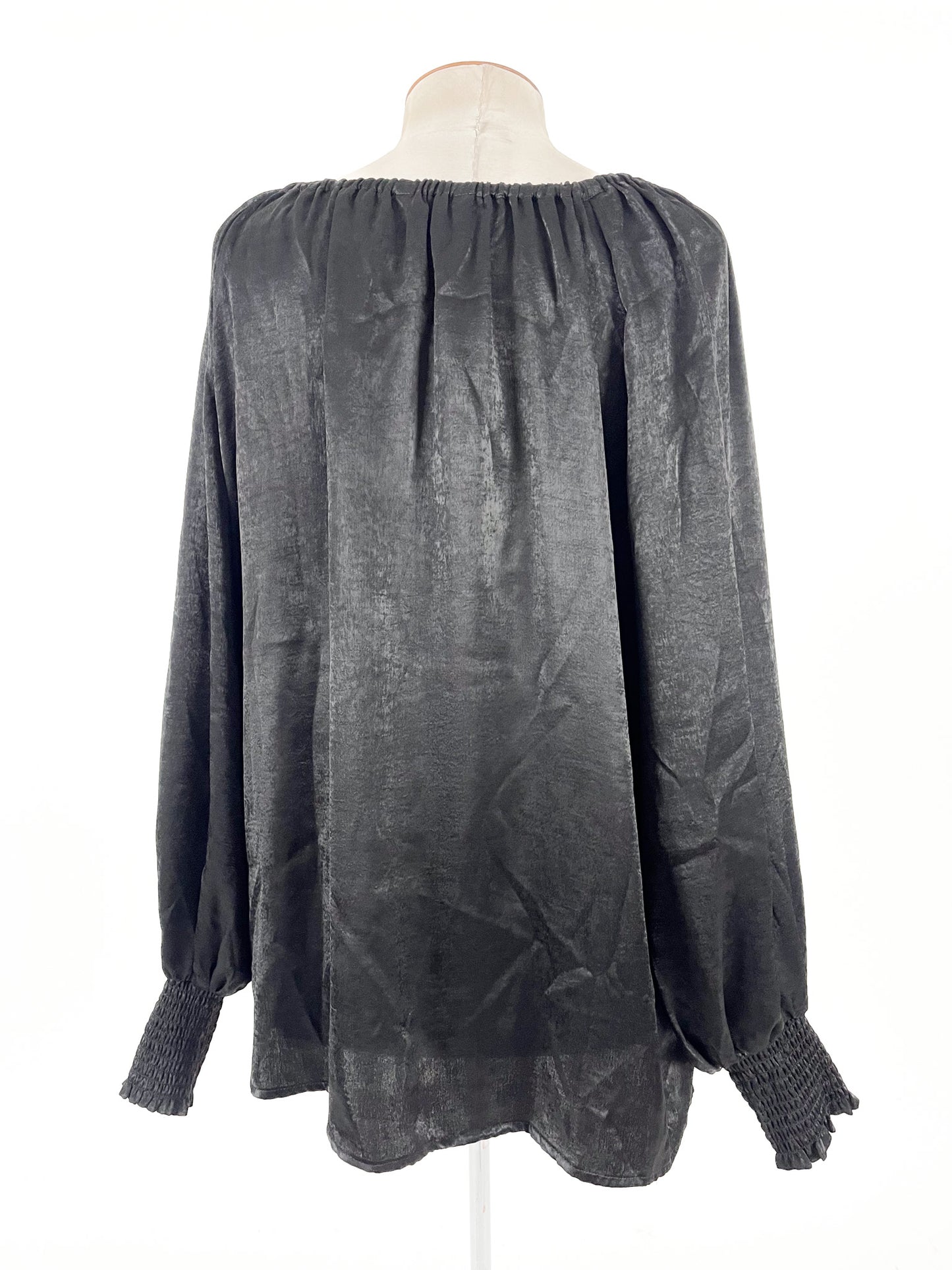 Rockmans | Black Casual/Workwear Top | Size 20