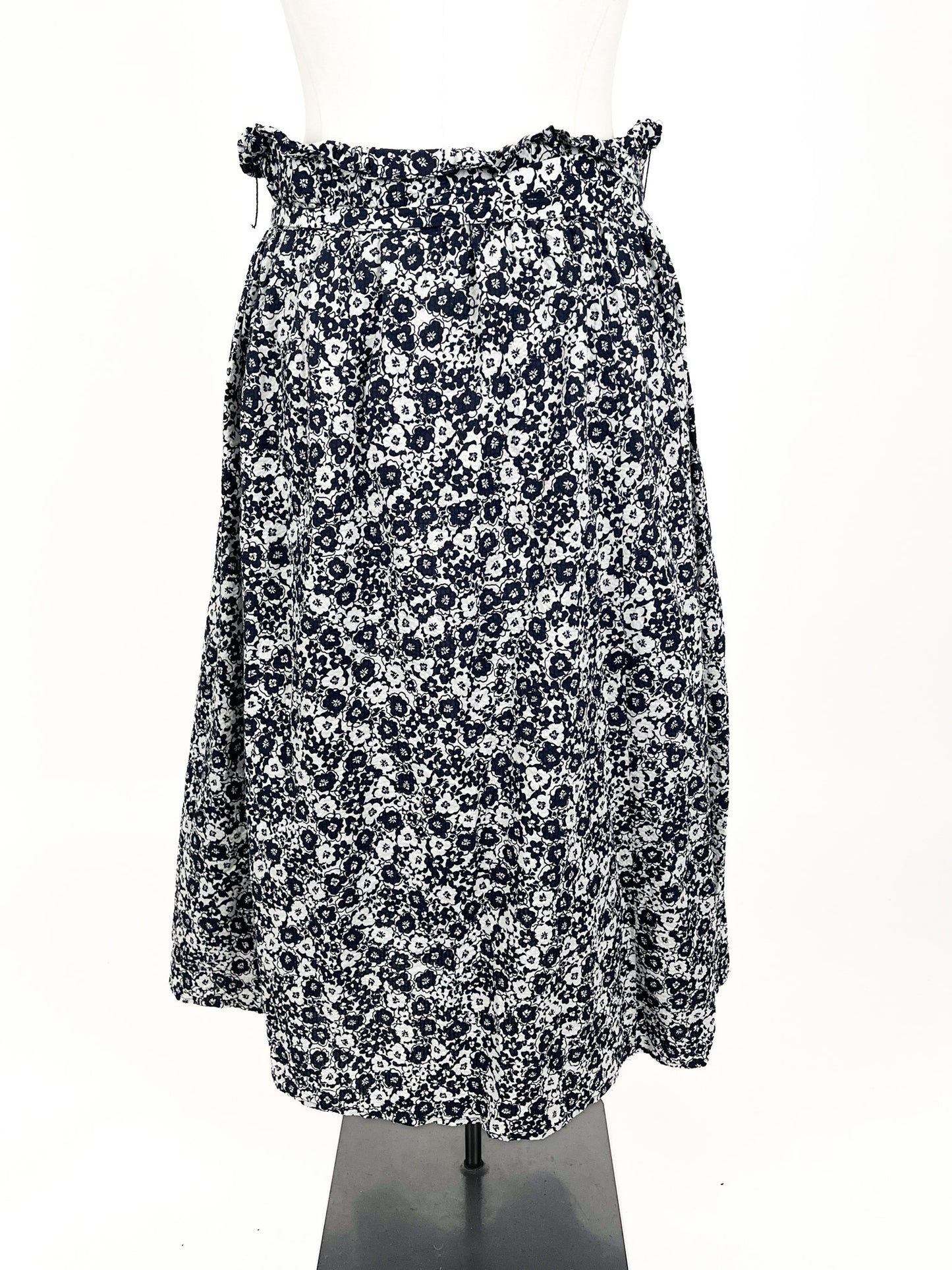 Seed Heritage - Blue Midi Skirt (Size 16)
