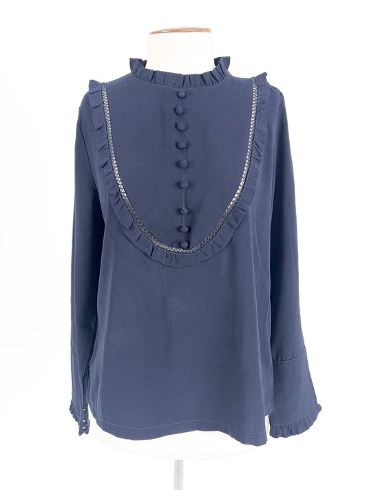 Grace & Mila | Navy Casual/Workwear Top | Size M