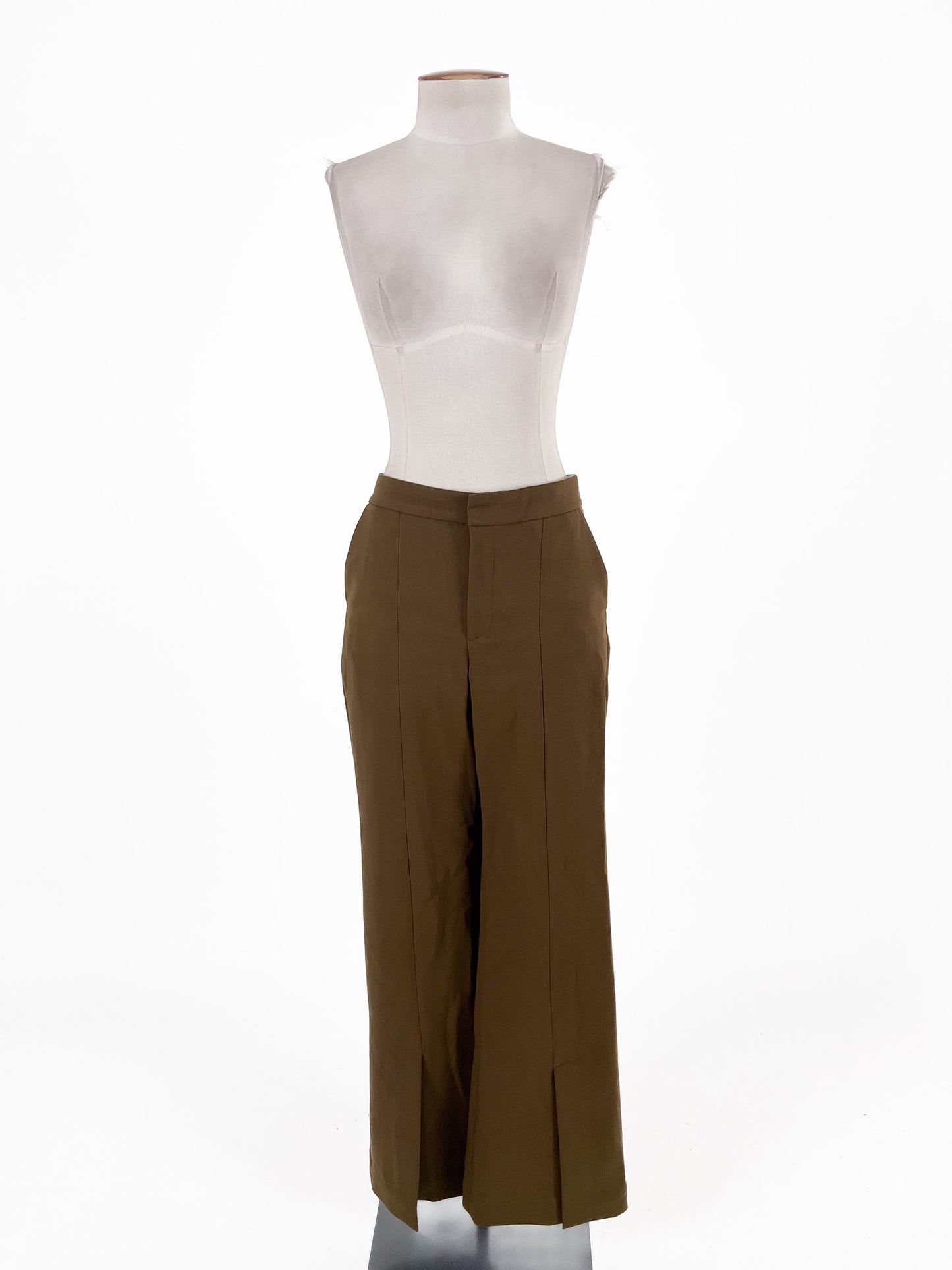 H&M | Green Straight fit Pants | Size 8