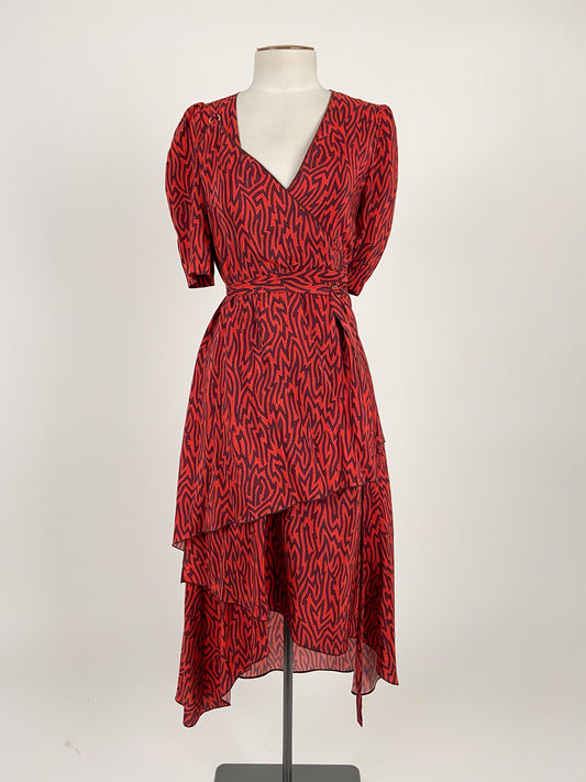Karen Walker | Red Workwear Dress | Size 4
