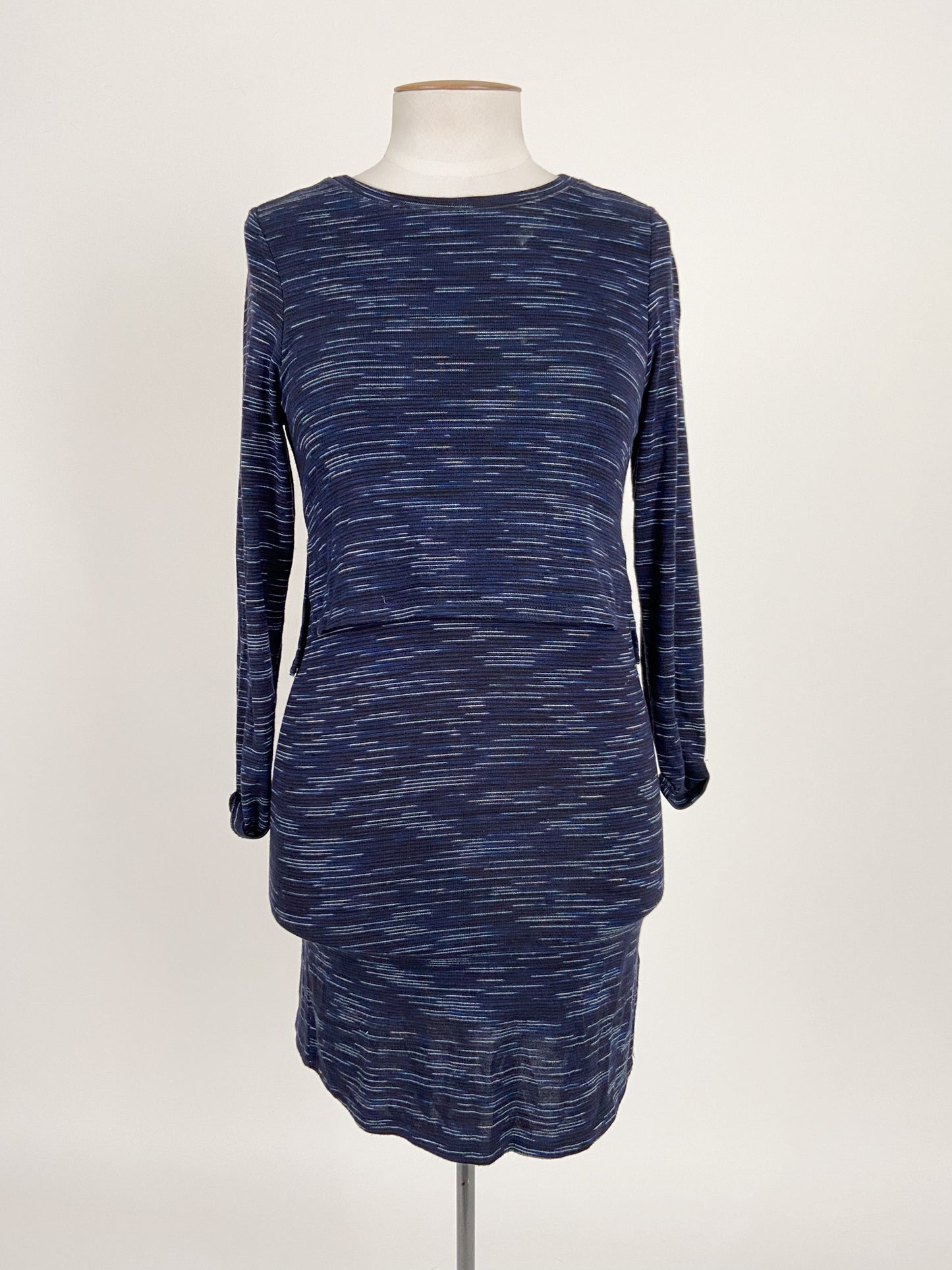 Topshop | Navy Casual Dress | Size 8