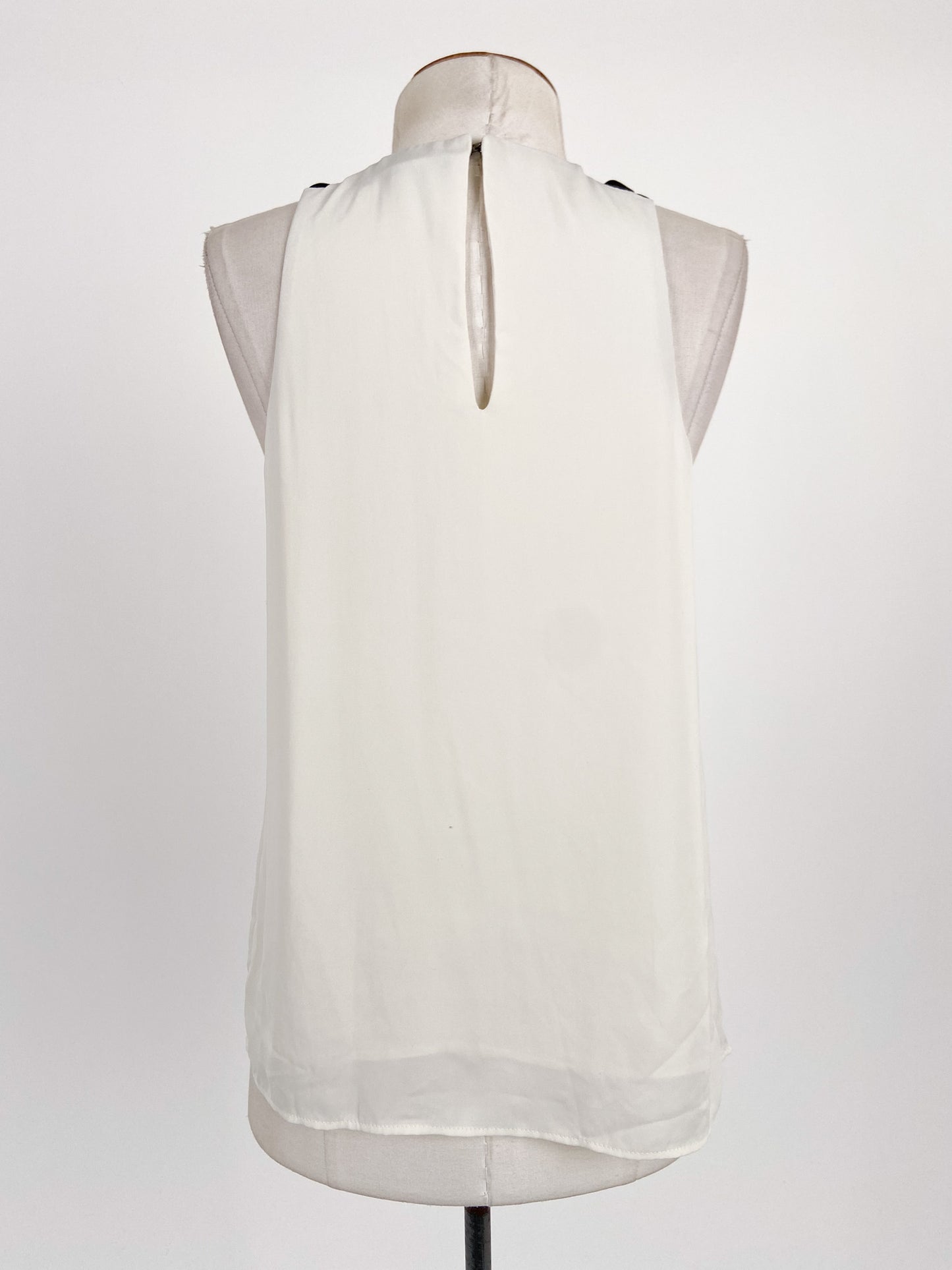 Mango | White Workwear Top | Size XS