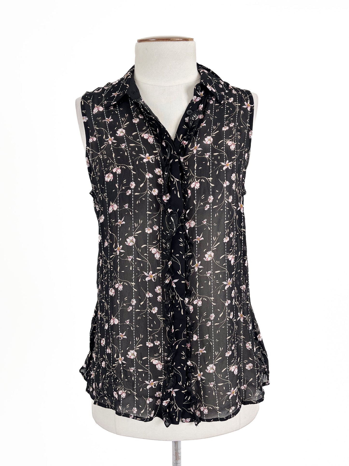 CUE | Multicoloured Casual Top | Size 10