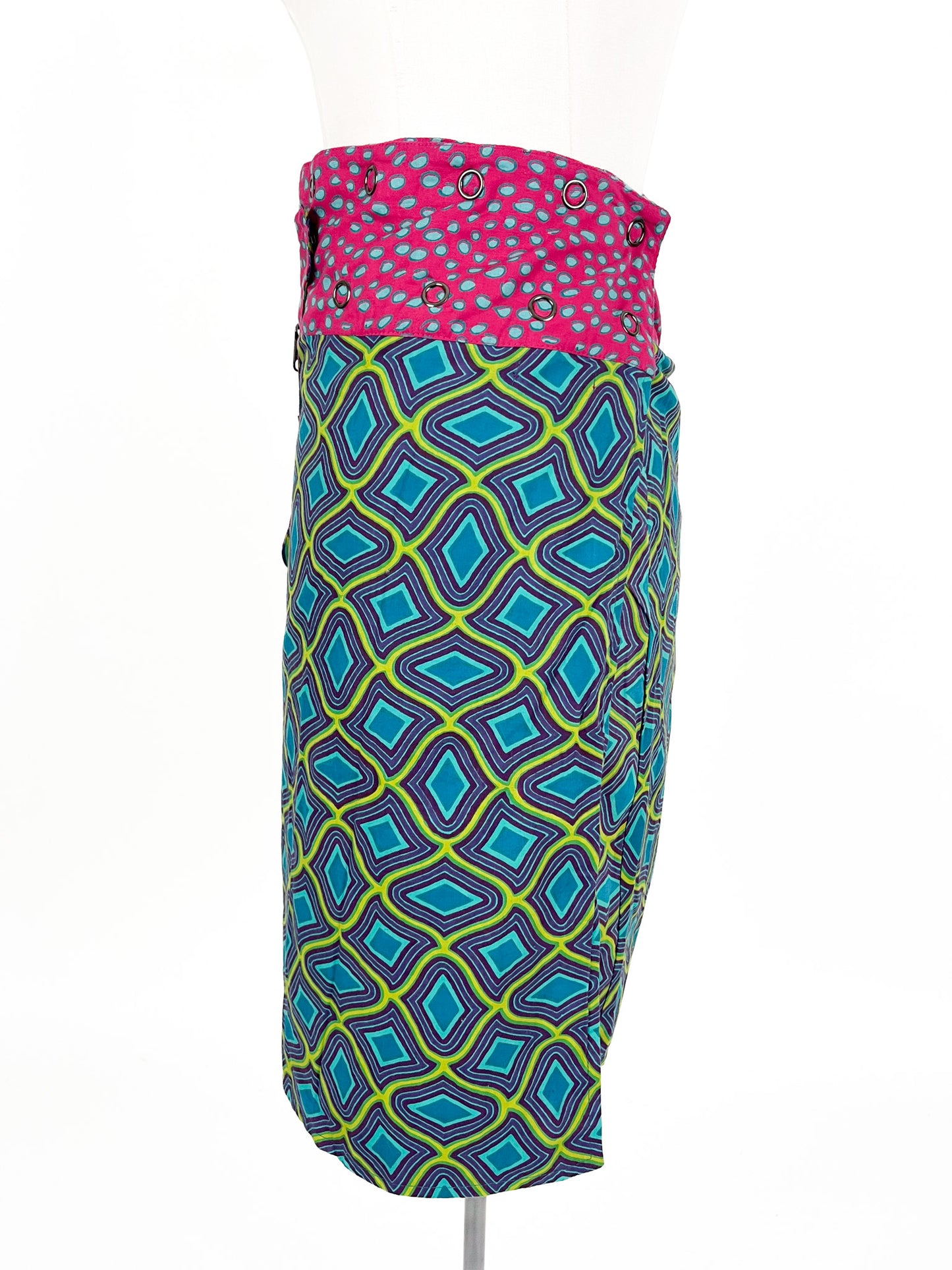 Boom Shankar | Multicoloured Casual Skirt | Size OS
