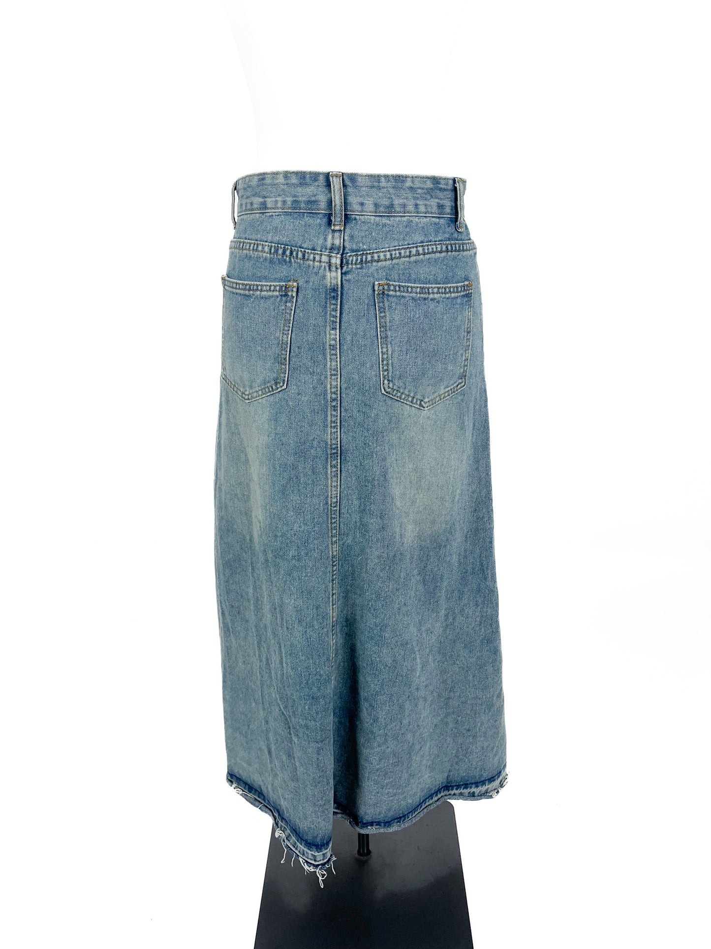 Unknown Brand - Blue Denim Skirt (Size S)