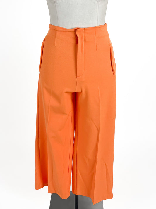 Zara | Orange Wide leg Pants | Size M