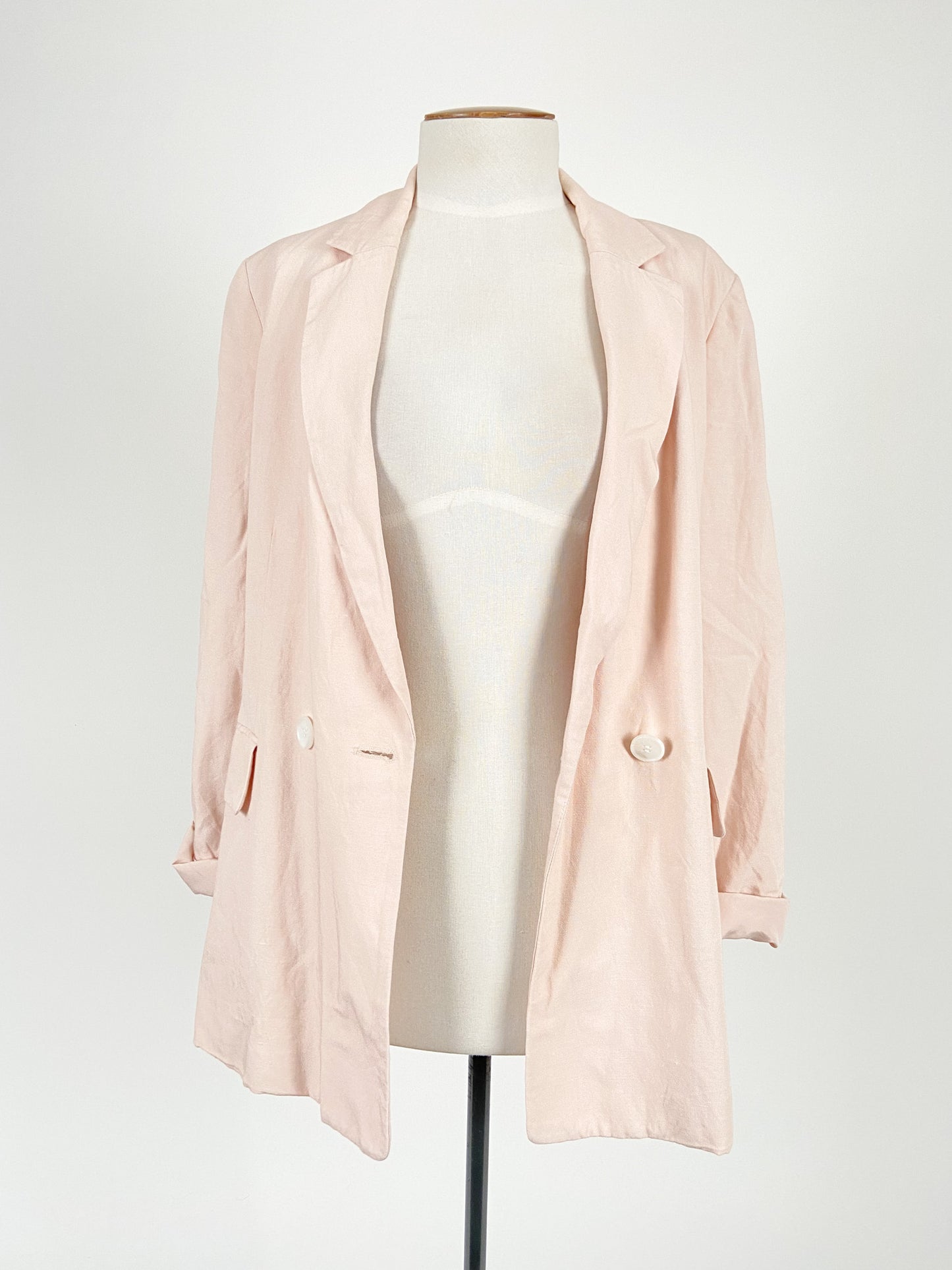 H&M | Pink Formal/Workwear Jacket | Size 8