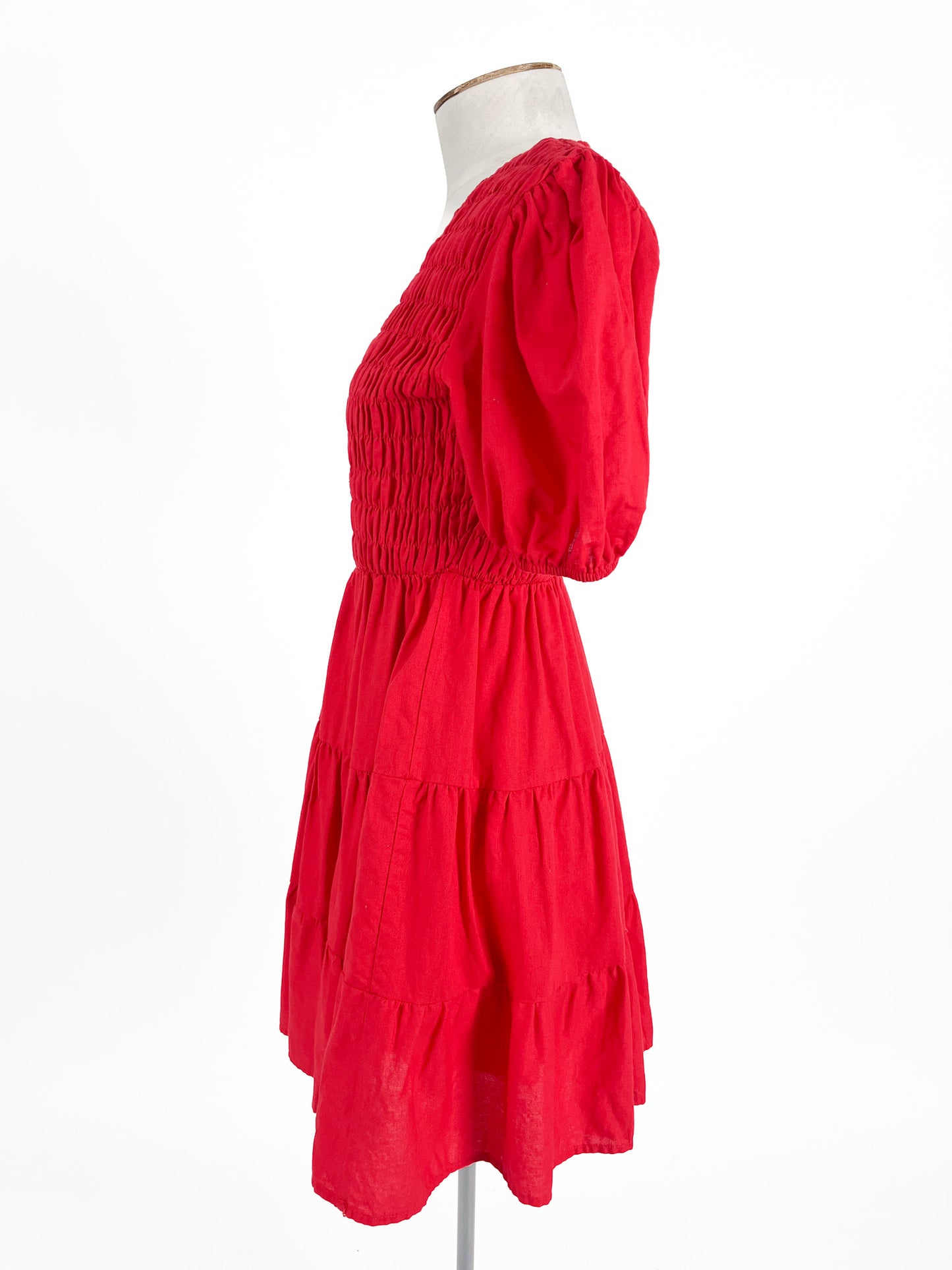 Atmos & Here | Red Casual/Cocktail Dress | Size 8