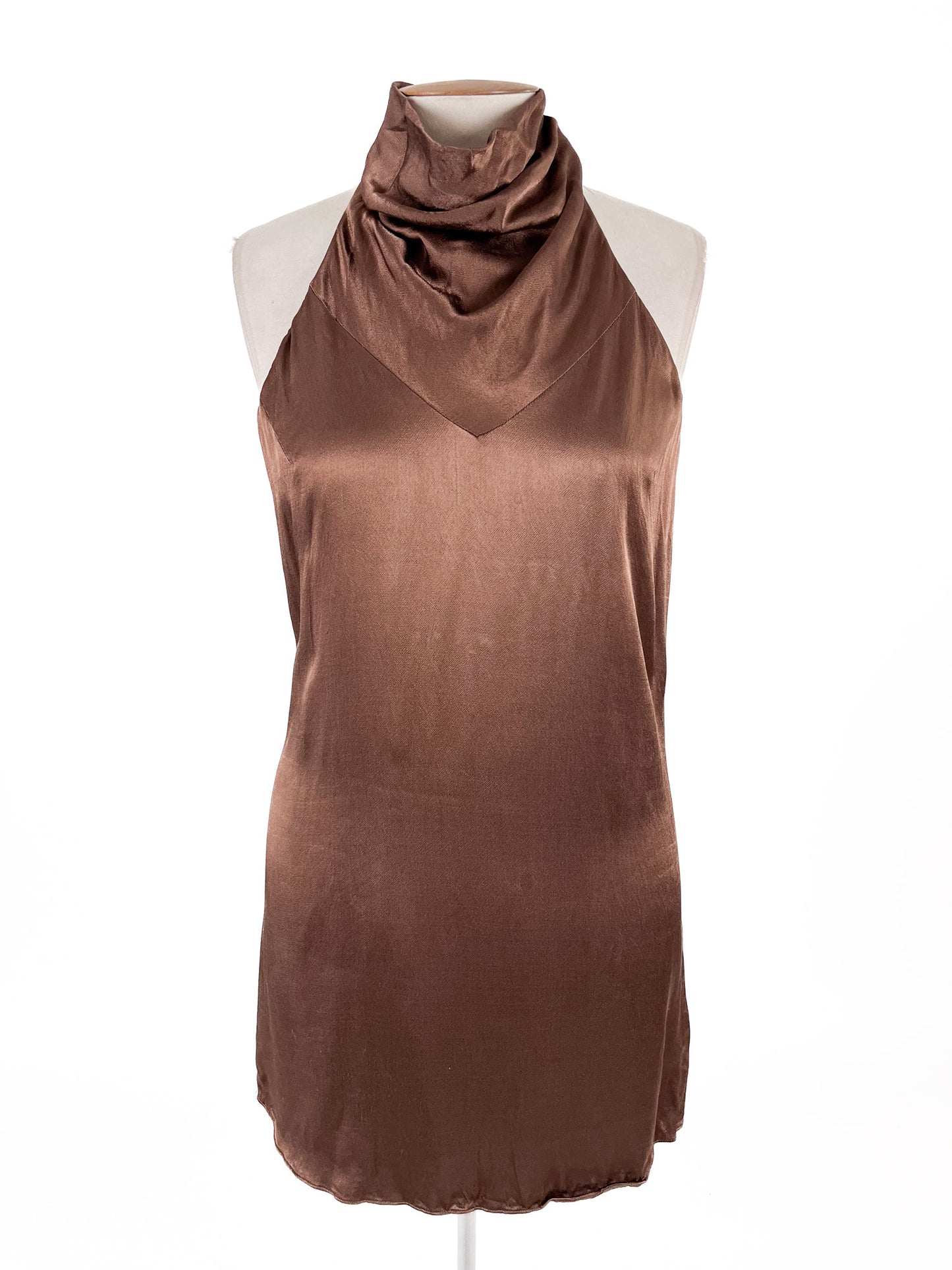 Shona Joy | Brown Cocktail Dress | Size 10