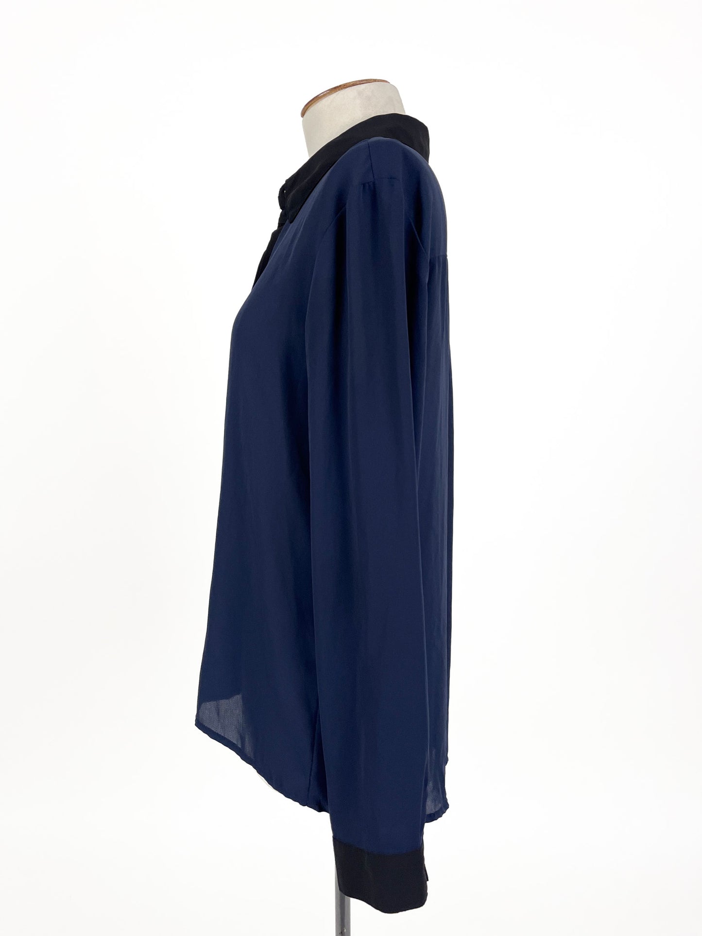 ONLY - Navy Blouse (Size 10)