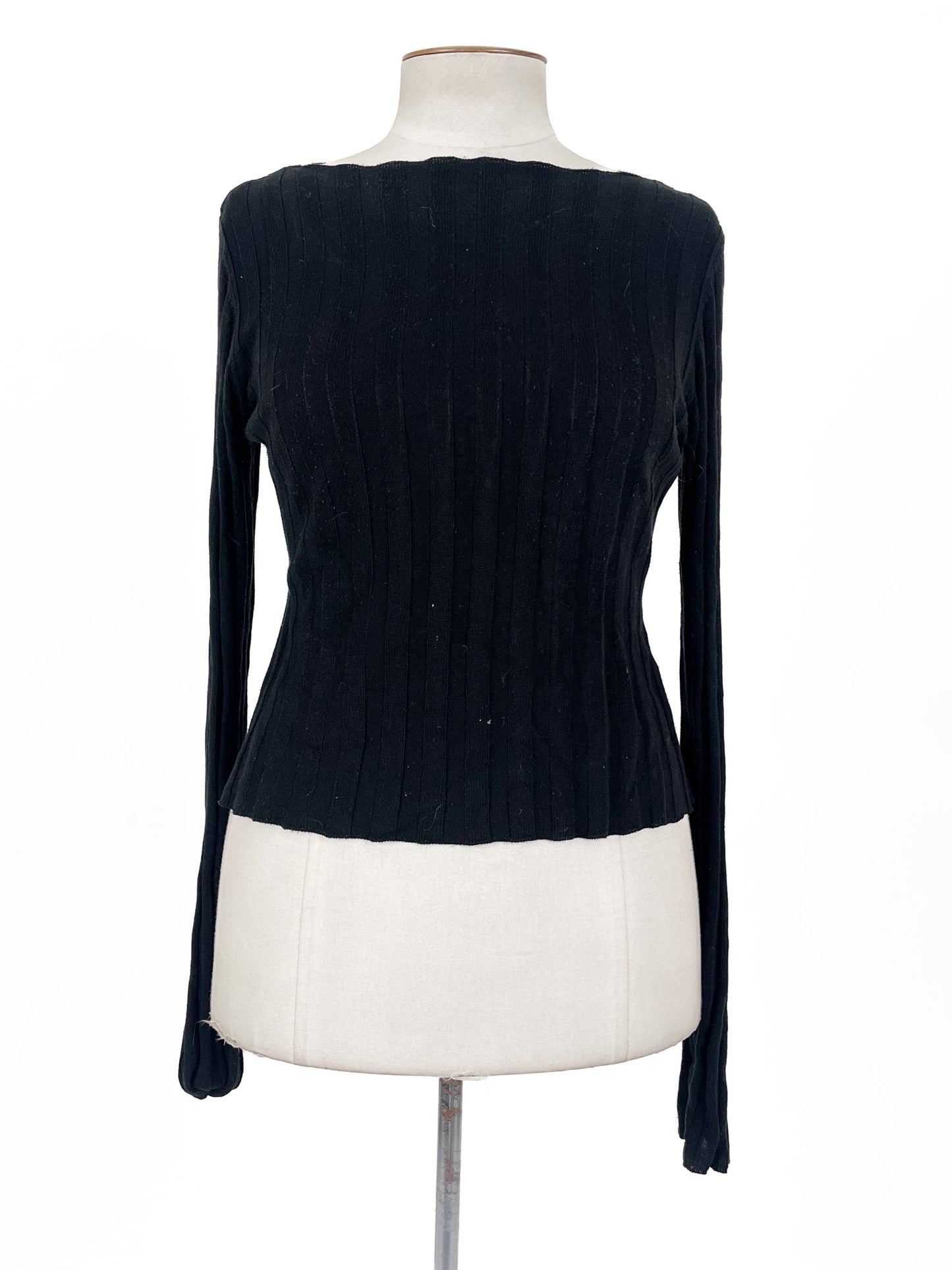 Dissh | Black Casual Top | Size L