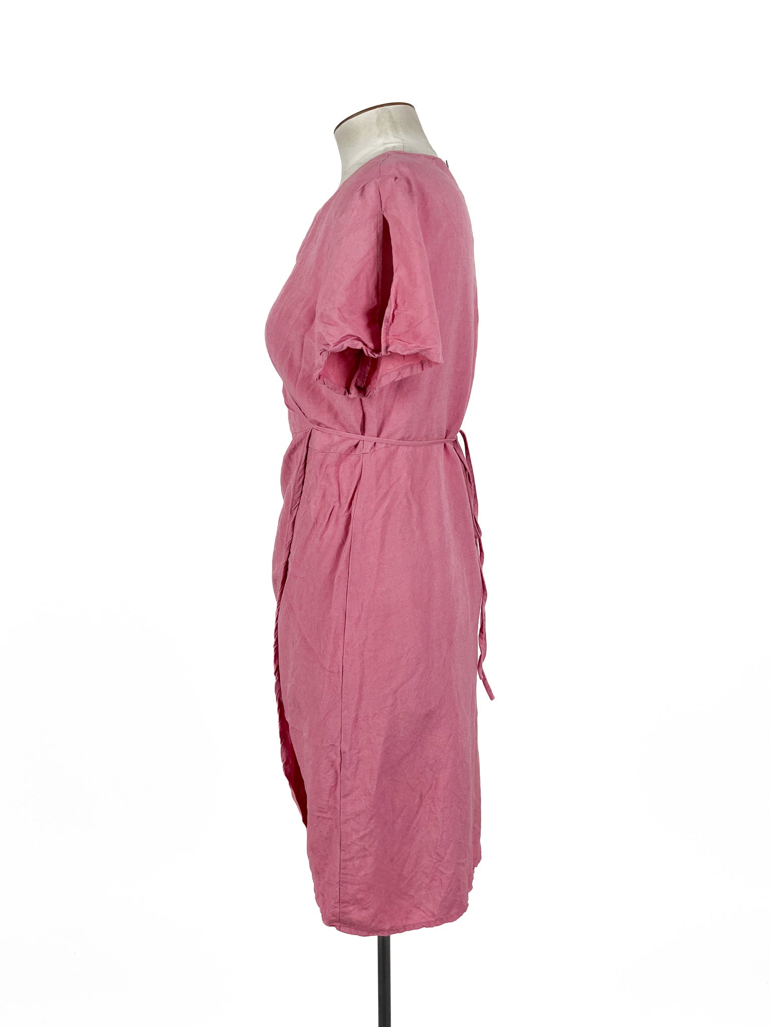 All About Eve - Pink Midi Dress (Size 12)