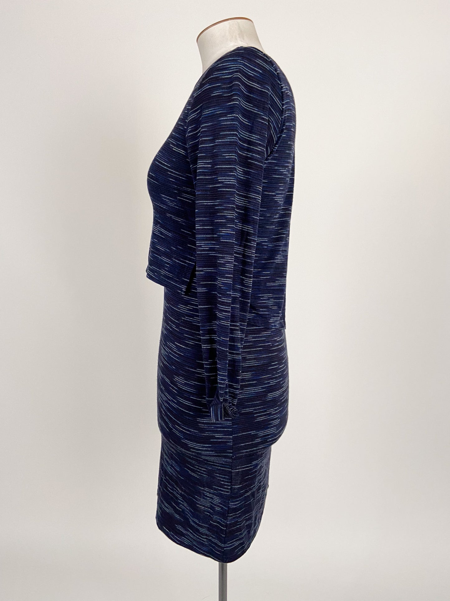 Topshop | Navy Casual Dress | Size 8