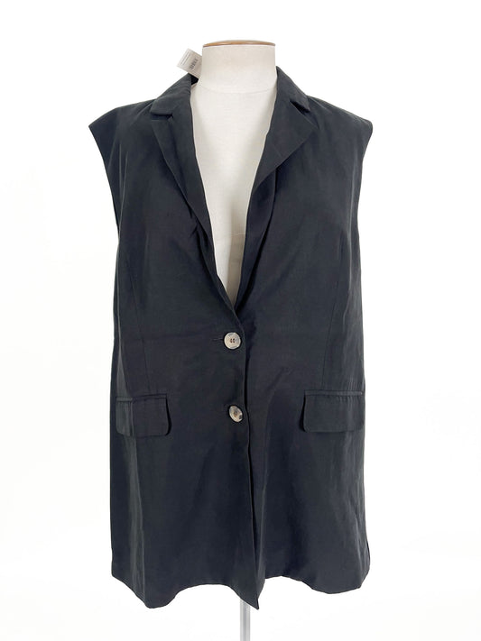 Dear Sutton | Black Cocktail Top | Size 14