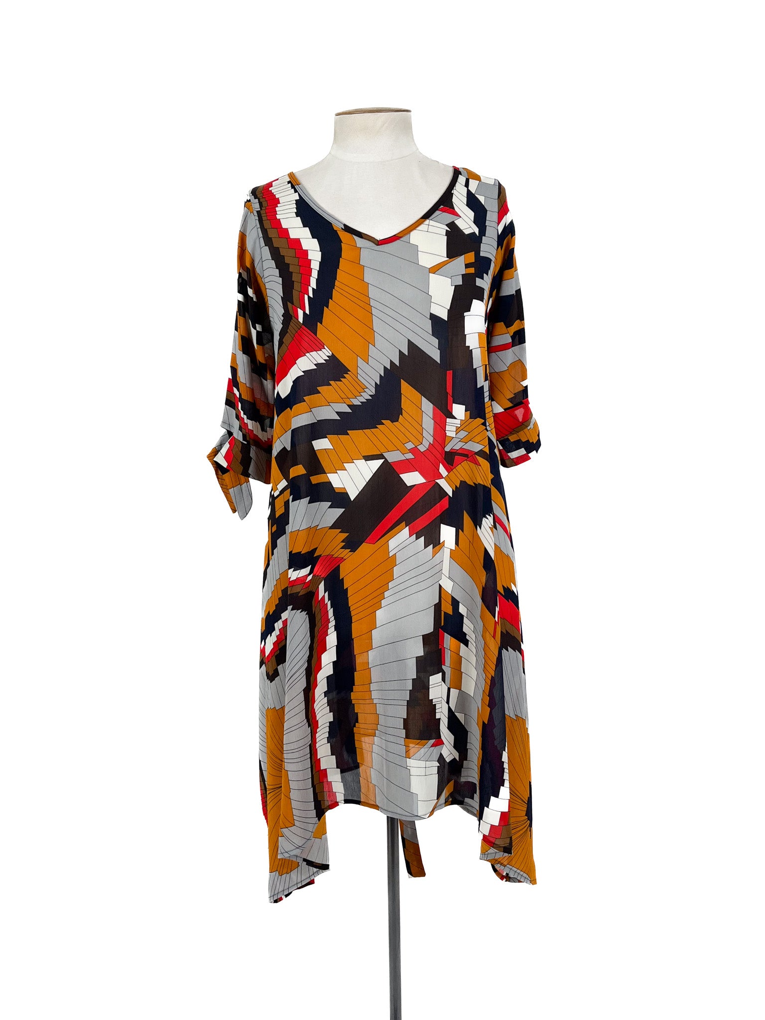 KILT - Multicoloured Mini Dress (Size 8)