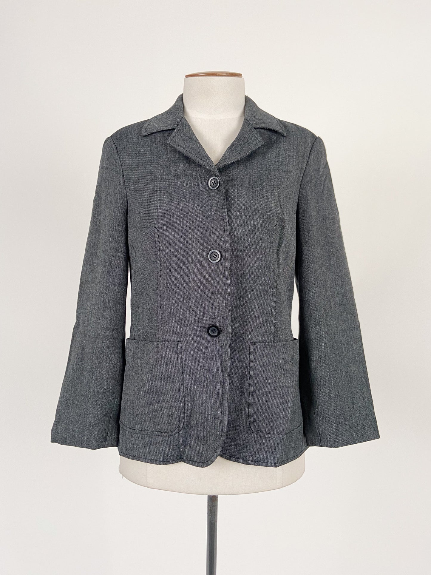Sussan | Grey Workwear Jacket | Size 8