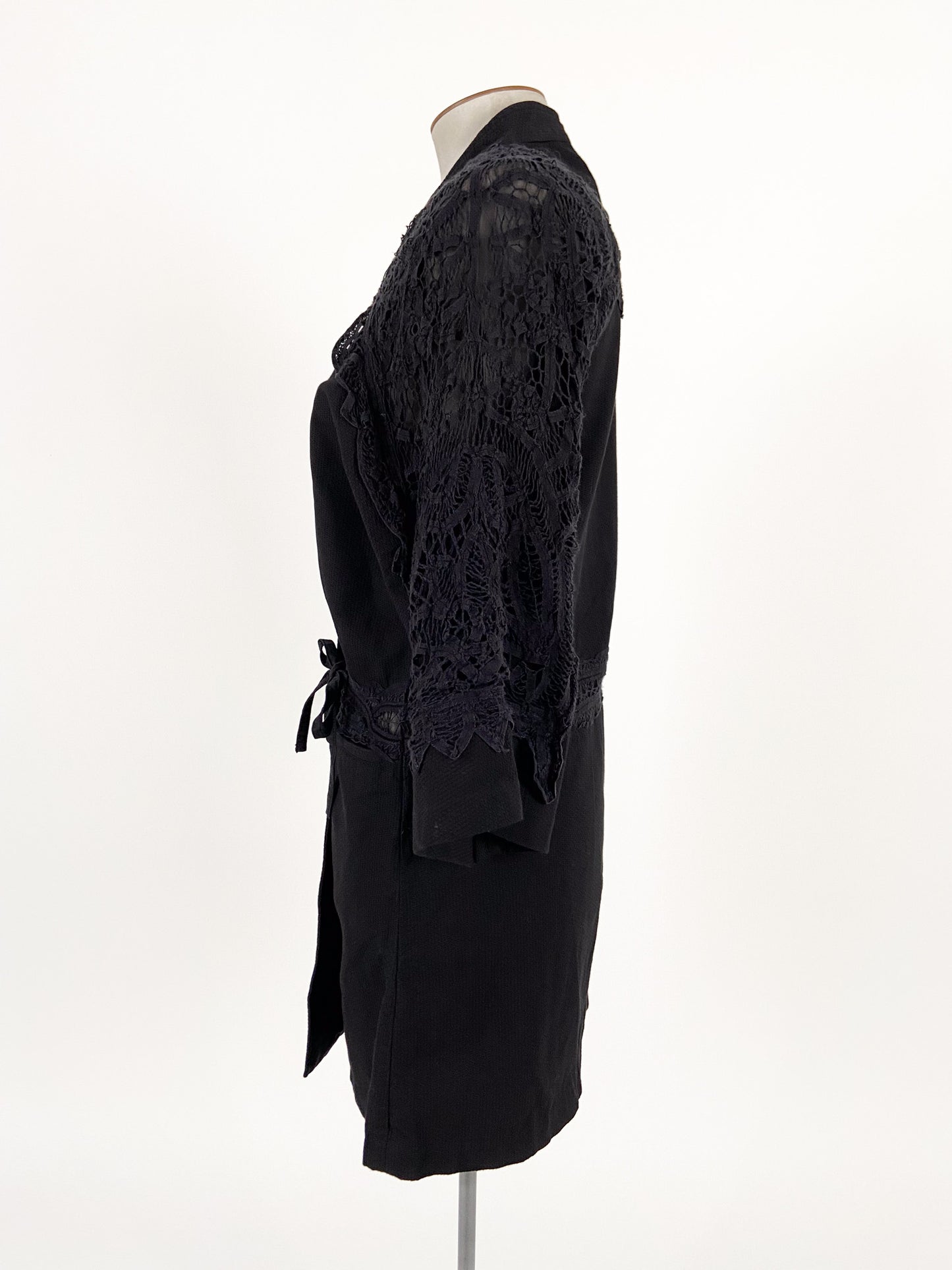 Ommuse | Black Casual Dress | Size M