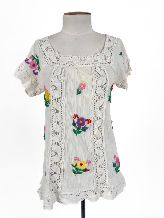 Unknown Brand | White Casual Top | Size S