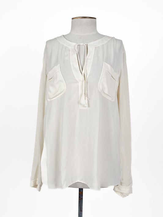 Rebecca Taylor | White Casual Top | Size 10