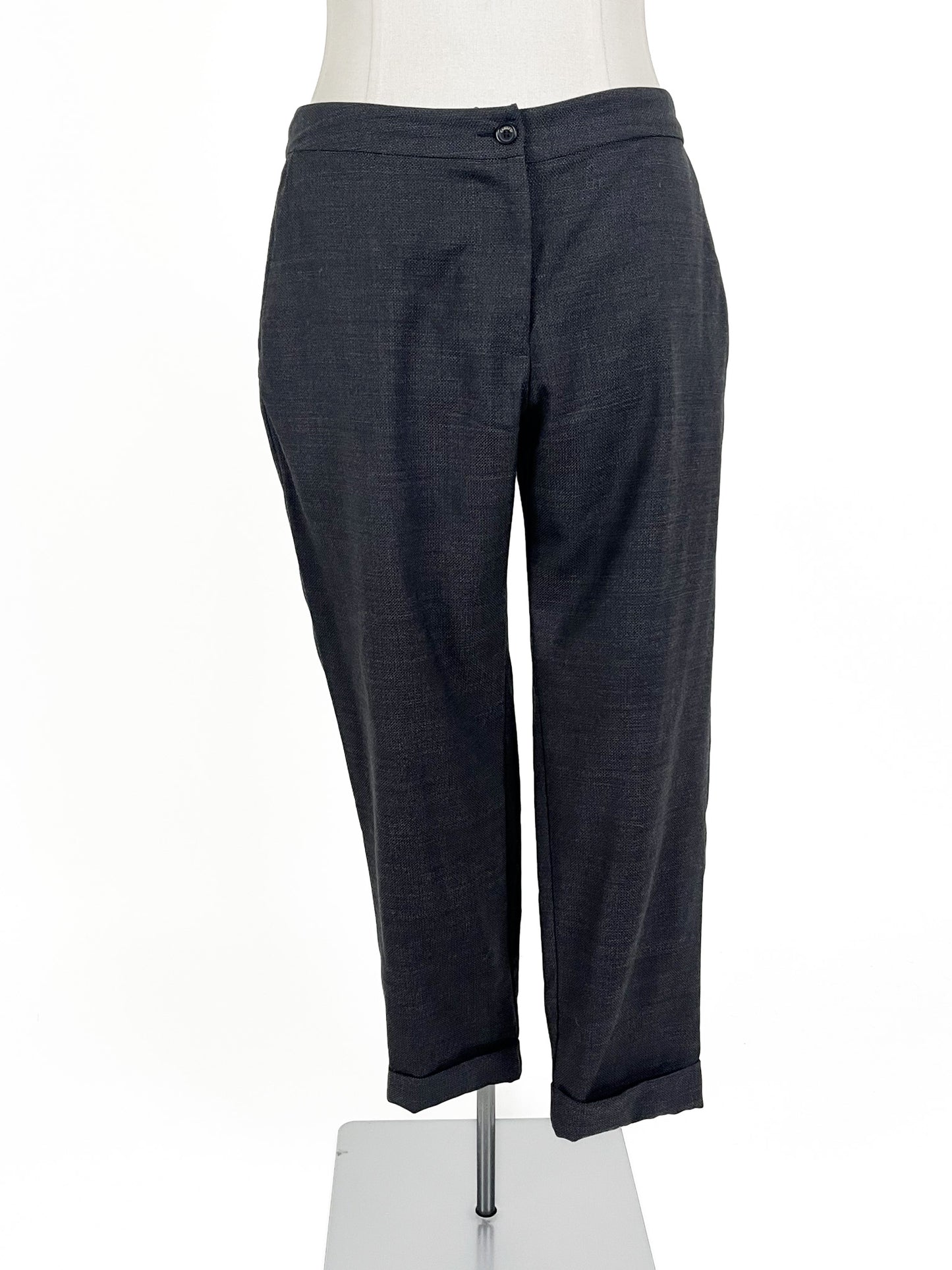 Zambesi | Grey Cropped Straight fit Pants | Size 14