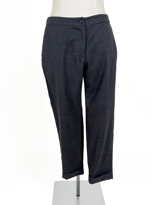 Zambesi | Grey Cropped Straight fit Pants | Size 14