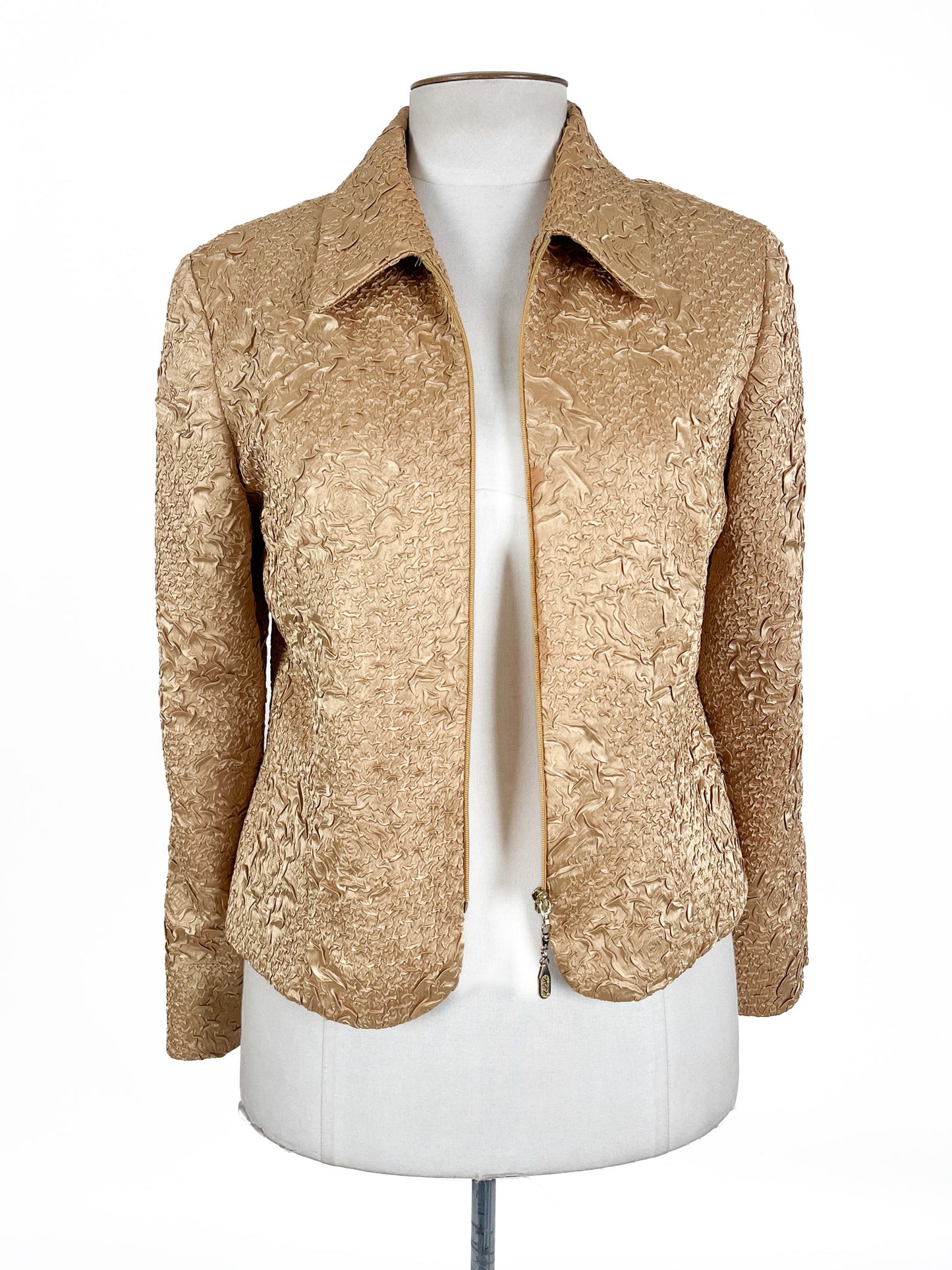 Joseph Ribkoff | Gold Casual Jacket | Size 12