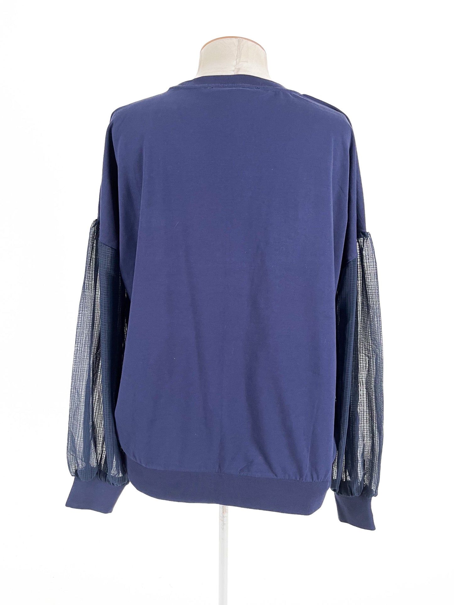 Shine On | Navy Casual Top | Size 16